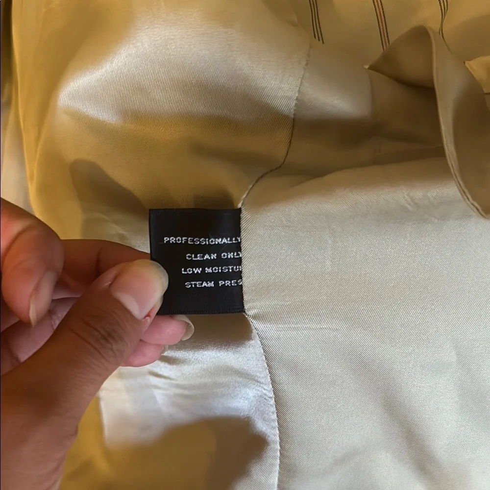 Men’s Club Room 100 % Silk Gingham Classic Blazer Size 44L Jacket! - Picture 14 of 15